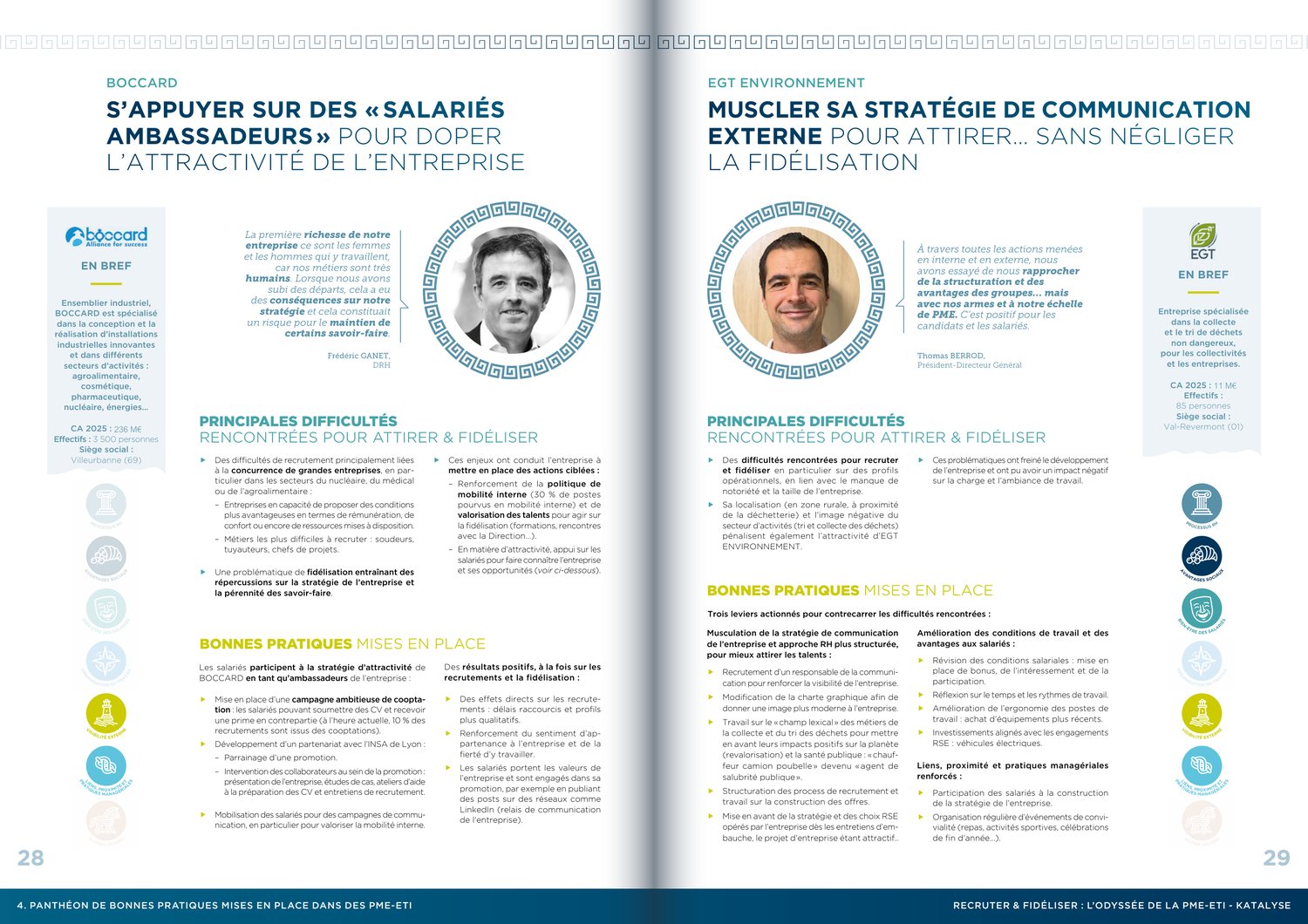 Aperçu d'une double page étude de cas du Livre Blanc